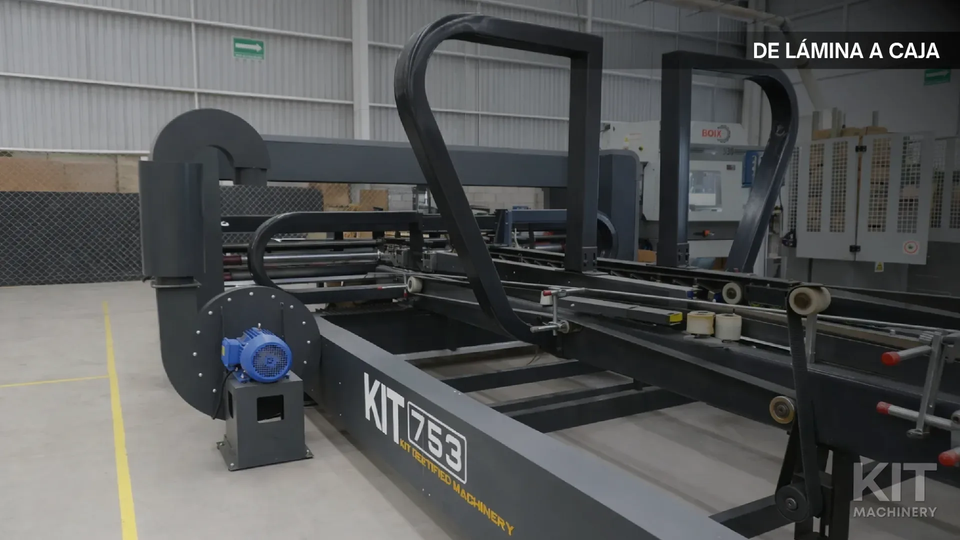 Folder-gluer: convierte una lámina en una caja