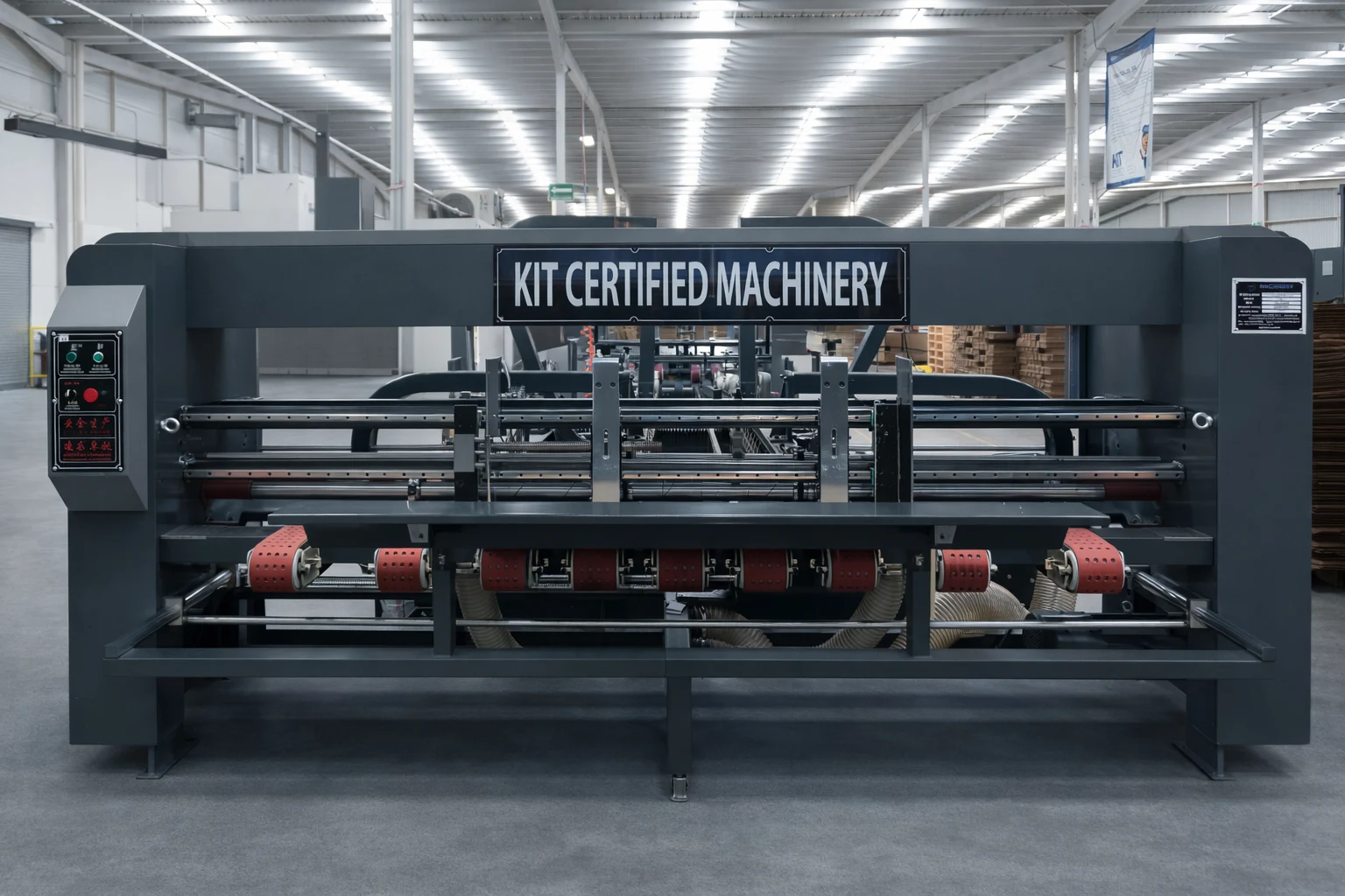 Pegadora Automatica de Cajas KP-753 — KIT Machinery