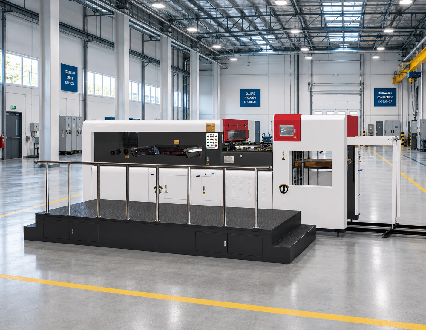 Troqueladora y Hendidora Automática Titan 1500E — KIT Machinery
